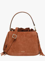 Sac Bandoulire Country Etrier Marron country ECOU161M
