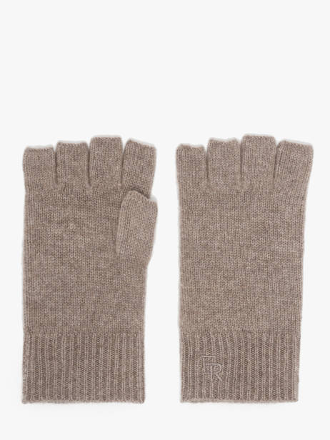 Gloves Cashmere Vercors Etrier Beige vercors EVER428U