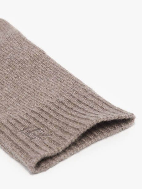 Gloves Cashmere Vercors Etrier Beige vercors EVER428U other view 1